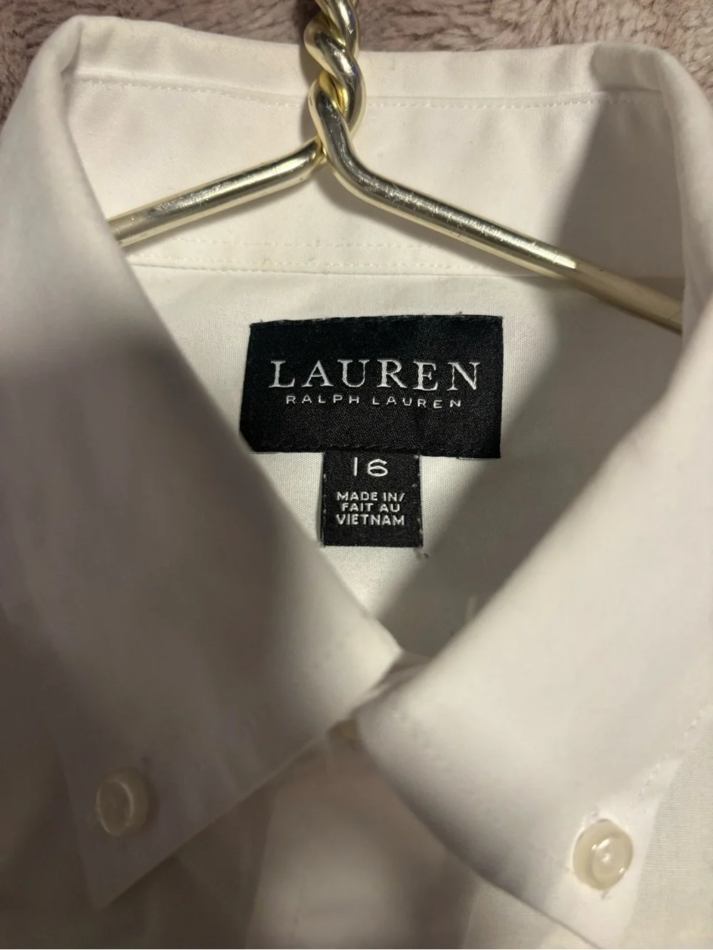 Ralph Lauren Boys 14-16 Size 16 Button Down Shirt 3 Piece Bundle (1281)